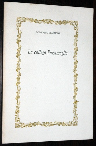 Domenico starnone collega - starnone, la