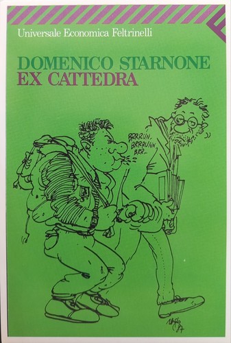 Cartolina libro cattedra - libro,
